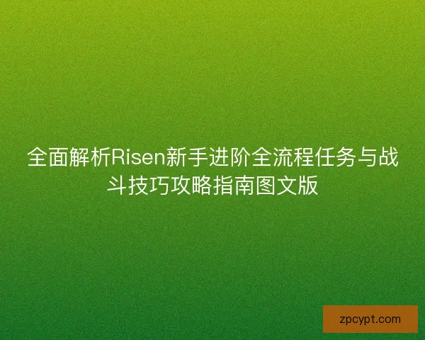 全面解析Risen新手进阶全流程任务与战斗技巧攻略指南图文版
